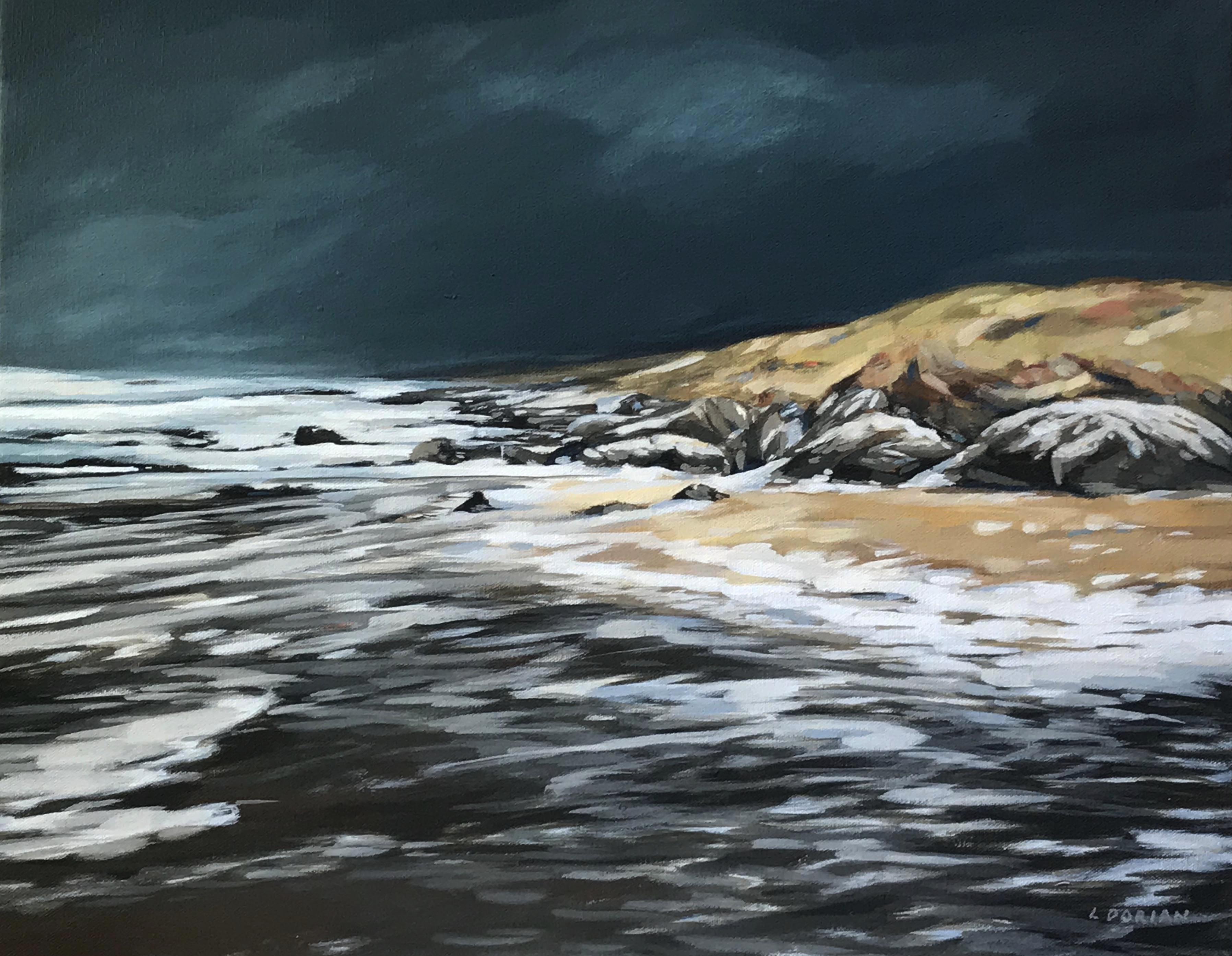 'Winter Grey Islay II' by artist Louise Dorian